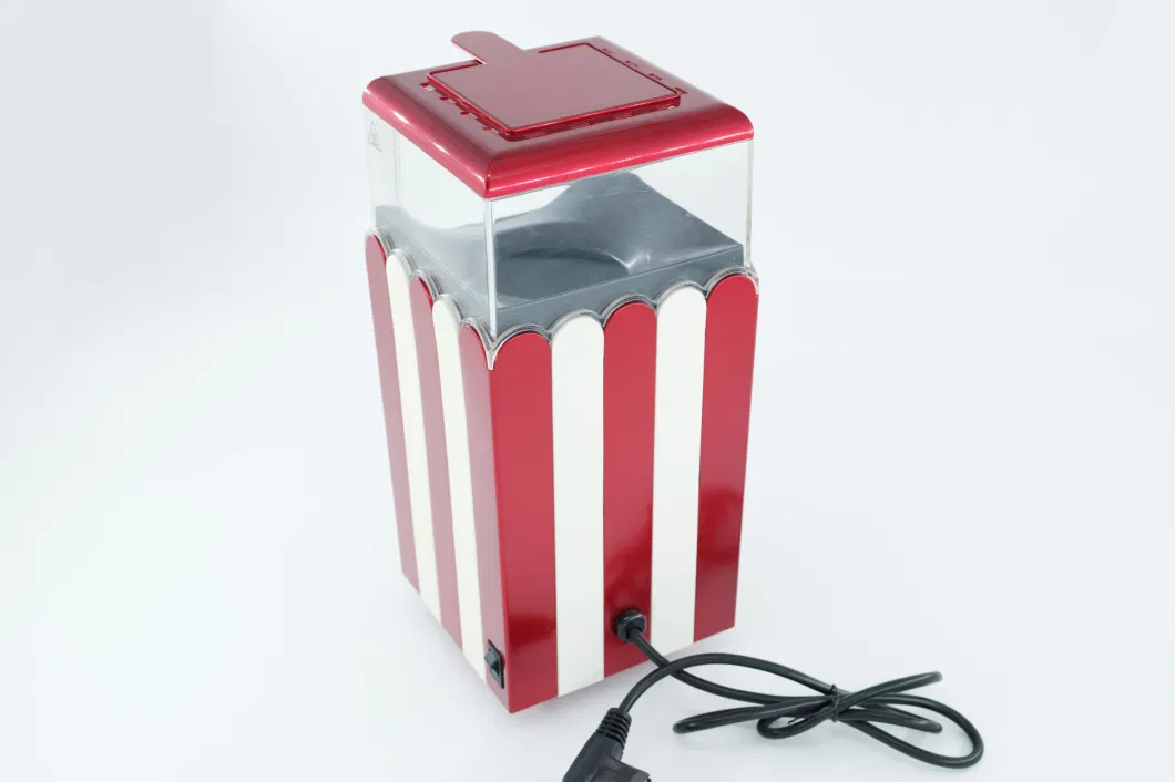 Kitchenware Electric Automatic Popcorn Maker Mini Electric Hot Air Popcorn Machine (9911b)