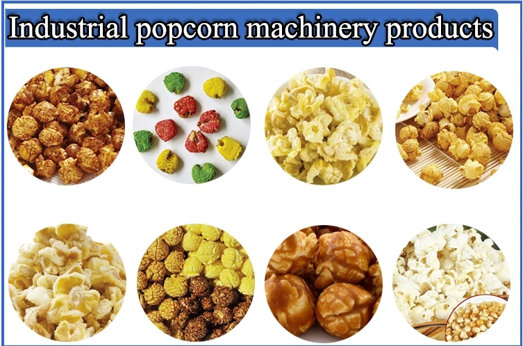 Hot Air Industrial Caramel Popcorn Machine From Sinopuff