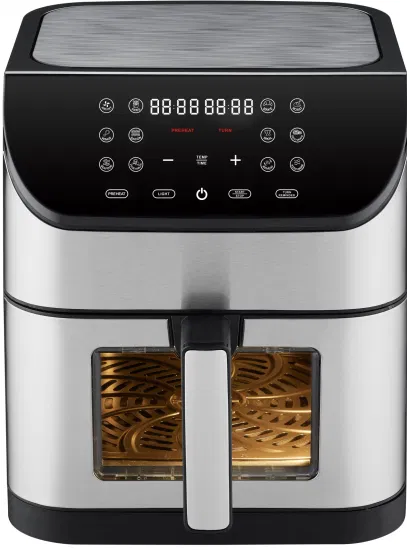 Design Air Fryer with Visible Window 6.0L Smart Rapid Air Fryer