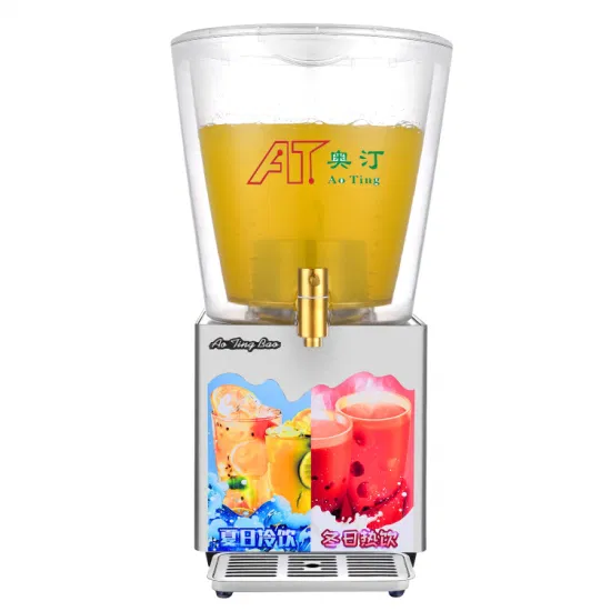 Plastic Juice Beer Tea Water Kitchen Appliance Refrigeration Heating Beverage Dispenser