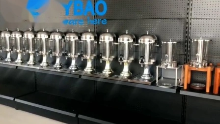 Heavybao PC Stainless Steel Water Juice Beer Beverage Dispenser