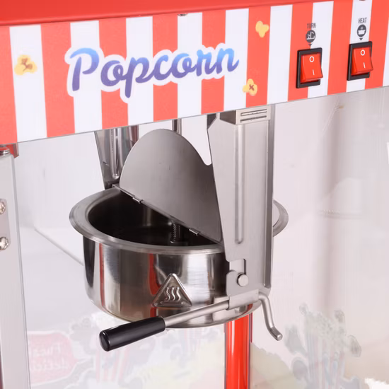 Hot Sale Useful Small Popcorn Maker Machine-Switch Stainless Steel Commercial Cinema Popcorn Machine
