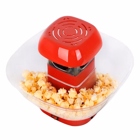 Kitchenware Electric Automatic Popcorn Maker Mini Electric Hot Air Popcorn Machine (9911b)