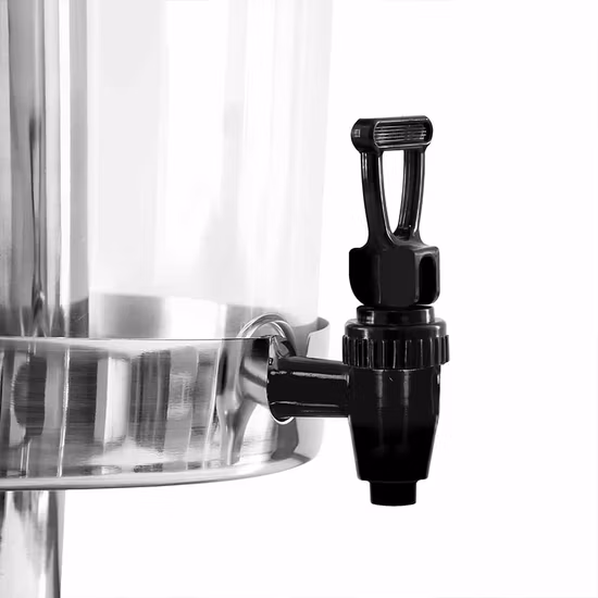 Hotel Restaurant Double Tanks Stainless Steel Cold Hot Juice Tea Beer Water Buffet Juice Dispenser Beverage