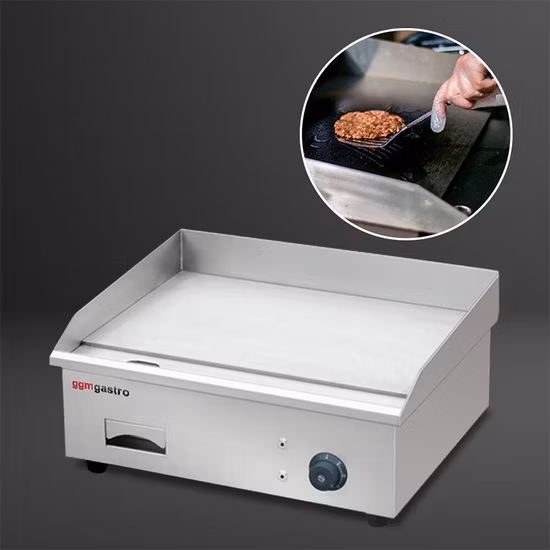 Table Electric Flat Plate Griddle Grill Smokeless Pan
